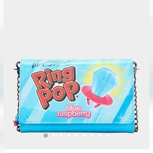 NEW NWT Betsey Johnson Ring Pop Blue Crossbody Bag